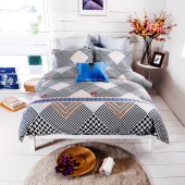 多喜愛英倫風范（芬納諾純棉抗菌四件套）