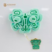 遼寧省博物館毛絨冰箱貼生日禮物送朋友伴手禮家居裝飾旅游紀念品